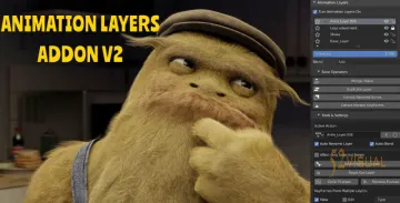 Animation Layers v2.3.4 Blender动画图层插件 - CG资源网
