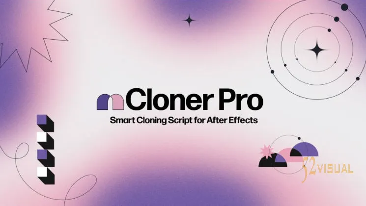 Aescripts mCloner Pro v2.3 After Effects 克隆动画工具
