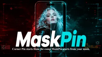 Aescripts MaskPin v1.0.1 - AE蒙版透视角点固定插件