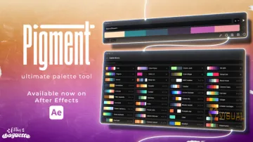 Aescripts Pigment v1.2.0 - AE终极配色调色板插件