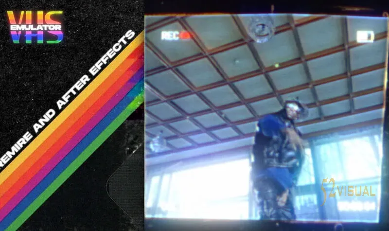 Animafx VHS 模拟器 | AE与PR复古录像带特效模板