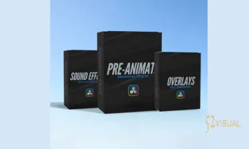 Ryan Herrick Ultimate Creator Bundle - DaVinci Resolve 文字