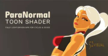 Blender三维卡通渲染着色器 Paranormal Toon Shader V0.6.0