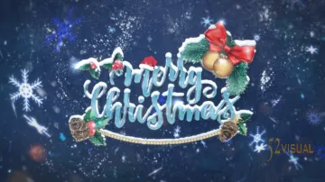 Videohive 圣诞新年标志 Premiere Pro 模板 (MOGRT)