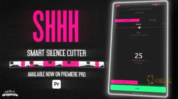 Premiere Pro自动静音剪切插件 Aescripts Shhh V1.1.1