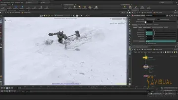 The Gnomon Workshop – Houdini 中的雪模拟工作流程