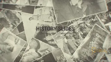 Videohive 历史纪录片幻灯片AE模板 History Slideshow