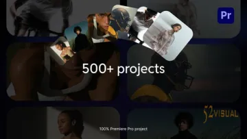 Videohive Portfolio Showcase - Premiere Pro作品集展示模板