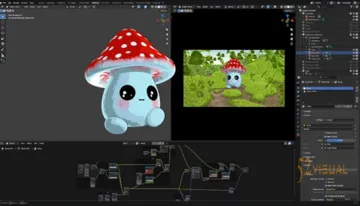 Blender奇幻角色设计教程：从建模、绑定到渲染实战