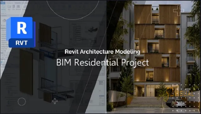 Udemy Revit建筑建模教程:BIM住宅项目专家实战视频课程
