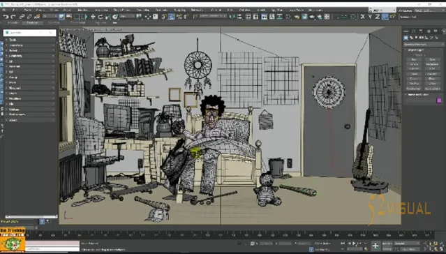 Udemy - 3ds Max Assembly Tool 场景管理插件视频教程