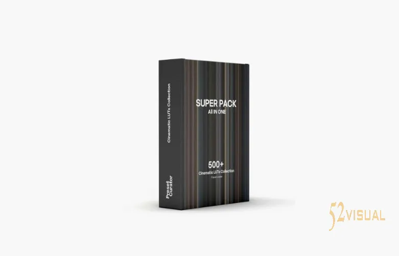 Presetcurator Super Pack 电影级 LUT 预设合集 - 视频调色滤镜