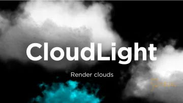 CloudLight 1.1  - AE光源生成三维云朵特效插件