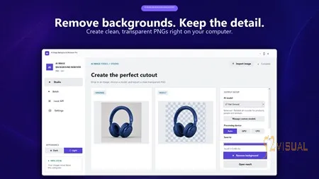 AI Image Background Remover Pro 2.0.1 - 离线AI智能抠图去背景软件