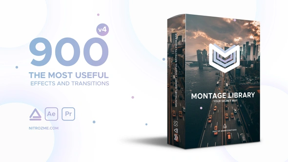 VideoHive Montage Library 常用特效剪辑模板库 [AEP]