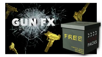 CinePacks Gun FX 枪火特效叠加素材 [MOV]