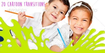 VideoHive 卡通转场模板套装 [AEP]