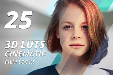 CreativeMarket 电影胶片感调色LUT预设 Cinematic Film Looks vol.1