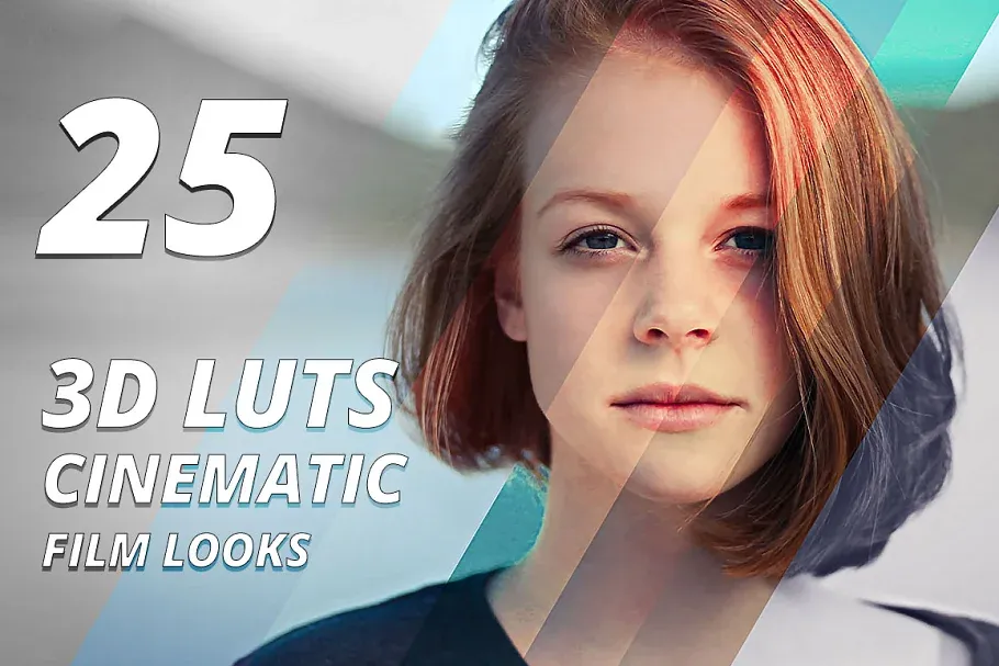 CreativeMarket 电影胶片感调色LUT预设 Cinematic Film Looks vol.1