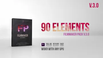 Motion Array Filmmaker Pack V3.0 电影制作预设+素材包 [PRFPSET, MOV]