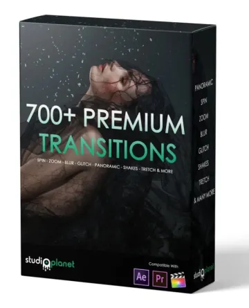Studios Planet 700+款高级视频转场预设 Premiere Pro & FCPX