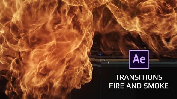 VideoHive 火焰烟雾转场模板 [AEP]