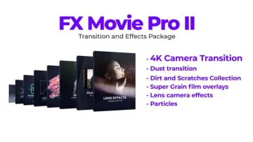 VideoHive FX Movie Pro 2 电影级转场与特效包 [PRPROJ, AEP, MOGRT, CUBE, MP4, MOV]