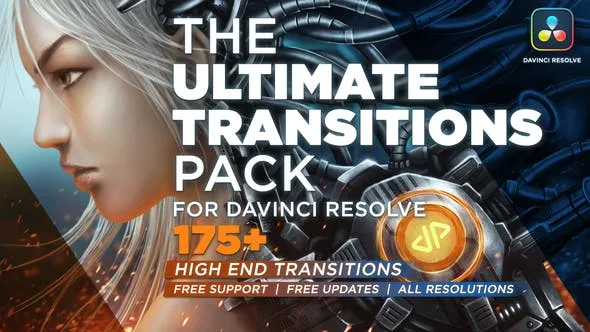 VideoHive 终极转场模板套装 DaVinci Resolve [SETTING]