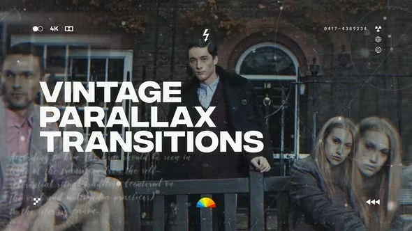 VideoHive 复古视差 Parallax 视频转场模板 [AEP]