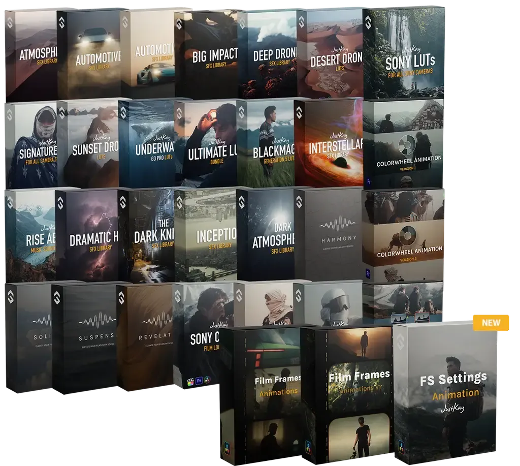 Film Space The Master Bundle 大师级调色LUT+音效素材包 [LUT, WAV]