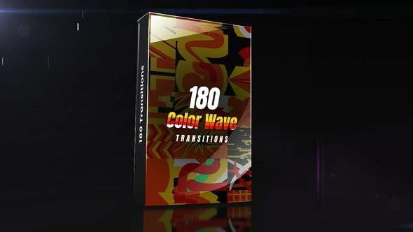 VideoHive Color Wave 色彩波浪转场模板 [AEP]