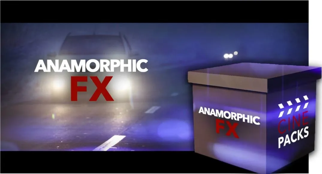 CinePacks Anamorphic FX 变形宽银幕镜头叠层素材 [MOV]