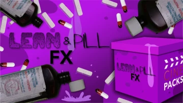CinePacks Lean & Pill FX 电影感转场特效素材 [MOV]