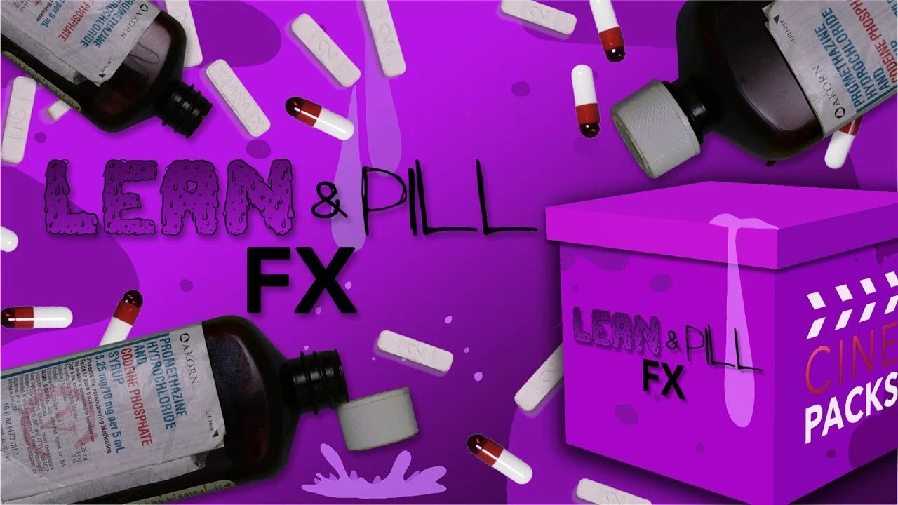 CinePacks Lean & Pill FX 电影感转场特效素材 [MOV]