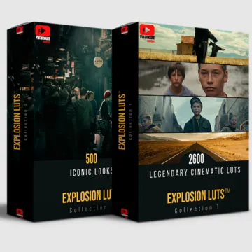 Paramount Motion EXPLOSION 电影感调色LUT预设合集 1&2 [CUBE]