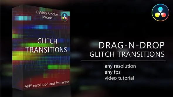 VideoHive 故障干扰 Glitch 转场预设 [SETTING]
