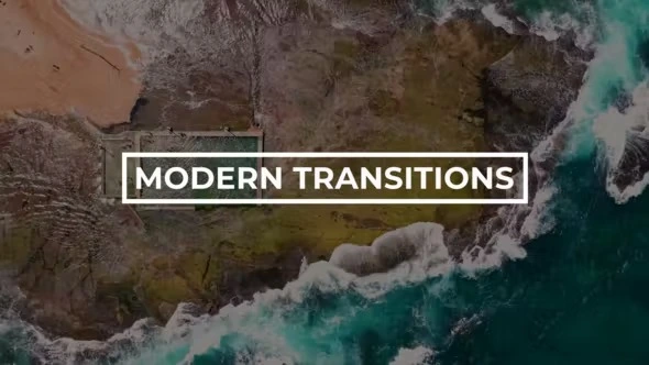 VideoHive 现代感转场模板 Modern Transitions [AEP]