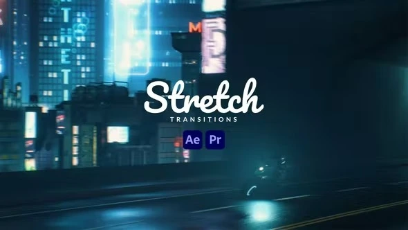 VideoHive 拉伸变形转场模板 Stretch Transitions [AEP, MOGRT]