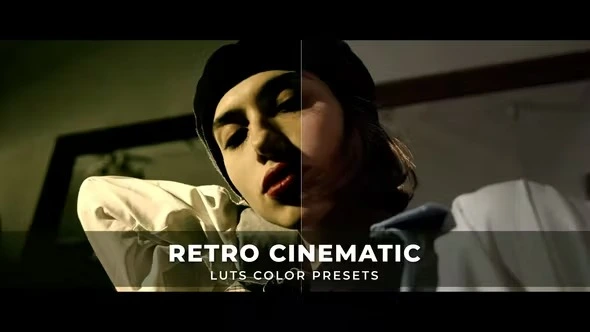 VideoHive 复古电影感调色LUT预设 Retro Cinematic Luts [CUBE]